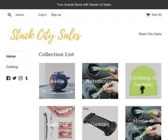 Stackcitysales.com(Stack City Sales) Screenshot