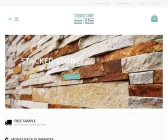 Stacked-Stone.us(Online Shop for Stacked Stone & Ledger Panel) Screenshot