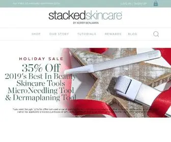 Stackedskincare.com(Luxury Skincare) Screenshot