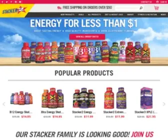 Stacker2.com(Sports Nutrition Products) Screenshot