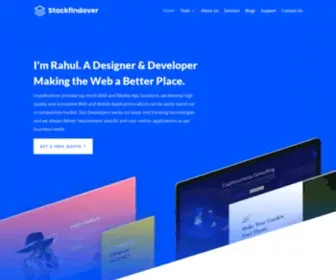 Stackfindover.com(Web & App Development Company) Screenshot