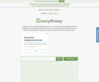 The Most Advanced Secure And Free Web Proxy