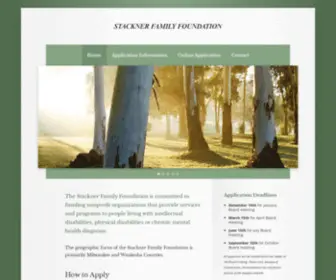 Stackner.com(Stackner Family Foundation) Screenshot