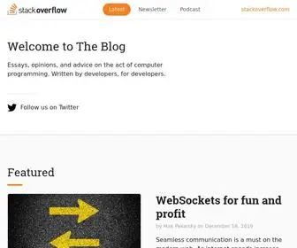 Stackoverflow.blog(Stack Overflow Blog) Screenshot