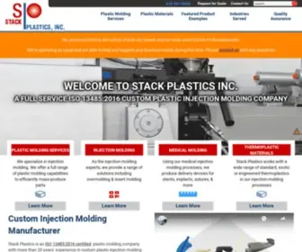 Stackplastics.com(Custom Injection Molding) Screenshot