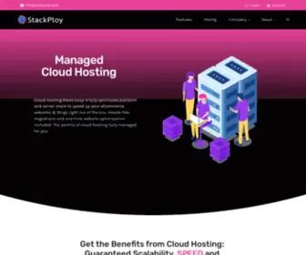 Stackploy.com(Premium Fully Managed Cloud & WordPress Hosting) Screenshot