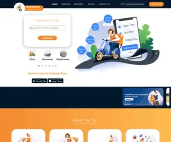 Stackroger.com(Delivery App for Pick and Drop) Screenshot