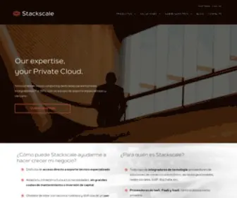 Stackscale.es(Expertos en Cloud Privado e Infraestructura) Screenshot