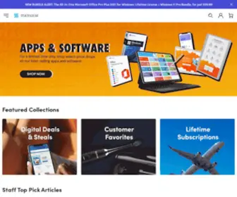 Stacksocial.com(The Hottest Tech Deals) Screenshot