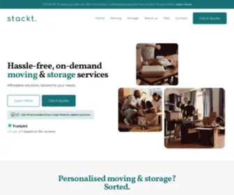 Stackt.co.uk(Moving and Storage Services) Screenshot