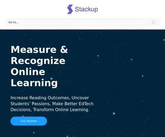 Stackup.net(Measure Online Learning) Screenshot