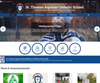 Stacs.ca(St. Thomas Aquinas Catholic School) Screenshot