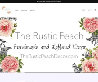 Stacyturnercreations.com(The Rustic Peach) Screenshot