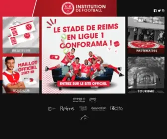 Stade-DE-Reims.com(Stade de Reims) Screenshot