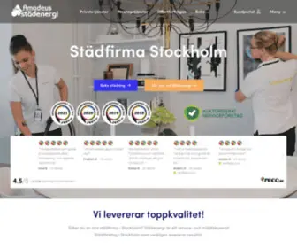Stadenergi.se(Städfirma i Stockholm) Screenshot