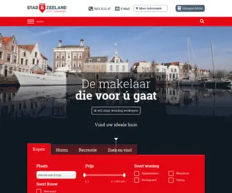 Stadenzeeland.nl(Cookies) Screenshot