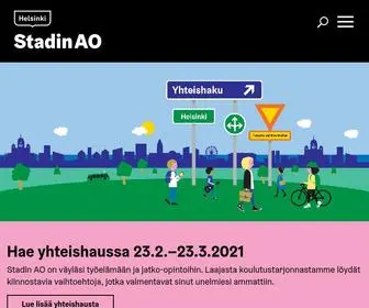 Stadinao.fi(Helsingin kaupunki) Screenshot