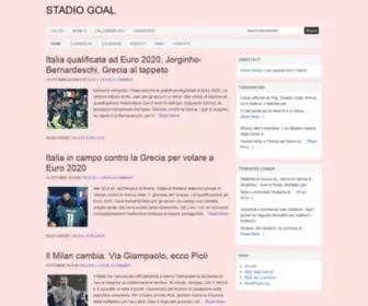 Stadiogoal.com(Stadio Goal) Screenshot