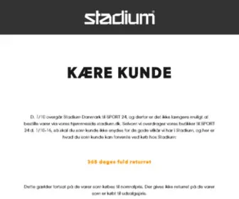Stadium.dk(Sport og sportsmode til den bedste pris) Screenshot