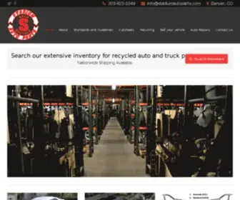 Stadiumautoparts.com(Recycled Auto Parts Denver CO) Screenshot