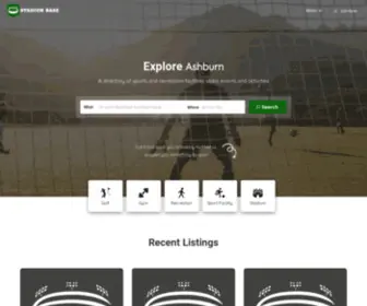 Stadiumbase.com(Listings for sport and recreational facilities) Screenshot