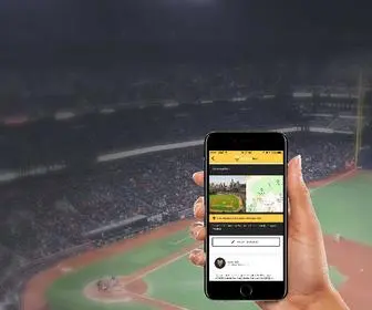 Stadiumbee.com(An app to arm sports fans with deeper on) Screenshot