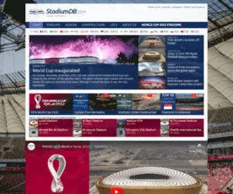 Stadiumdb.com(Database of Football Stadiums) Screenshot