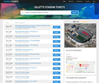 Stadiumfoxboro.org(Oops) Screenshot