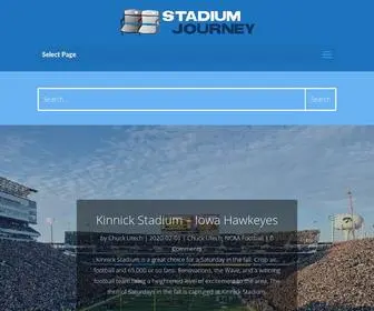 Stadiumjourney.com(Stadium Journey) Screenshot