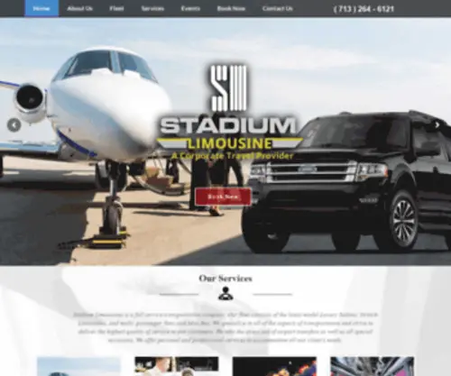 Stadiumlimo.com(Stadium Limo) Screenshot