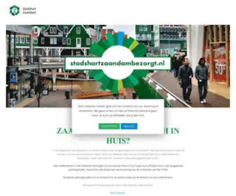 Stadshartzaandambezorgt.nl(Stadshart Zaandam bezorgt de producten bij je thuis) Screenshot