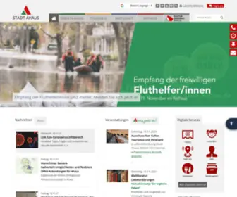 Stadt-Ahaus.de(Stadt Ahaus) Screenshot