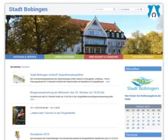 Stadt-Bobingen.de(Stadt Bobingen) Screenshot