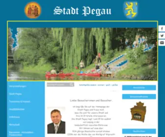 Stadt-Pegau.de(Stadt Pegau) Screenshot