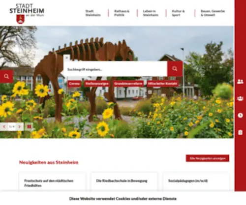 Stadt-Steinheim.de(Stadt Steinheim) Screenshot