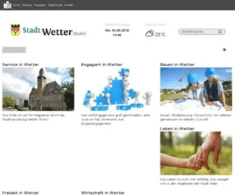 Stadt-Wetter.de(Startseite) Screenshot
