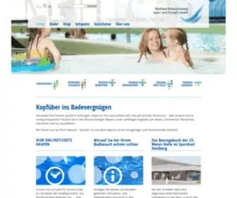 Stadtbad-BS.de(Stadtbad Braunschweig Sport und Freizeit GmbH) Screenshot