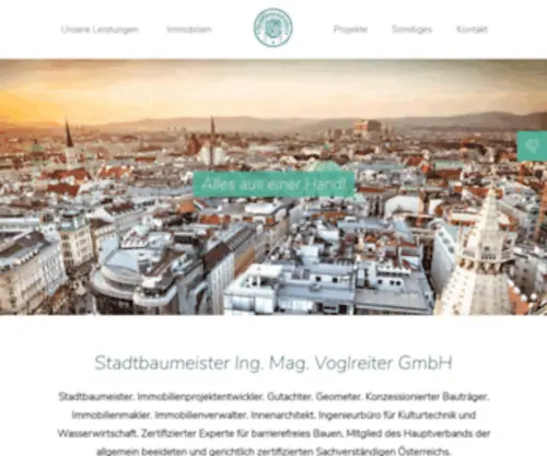 Stadtbaumeister.at(Stadtbaumeister Voglreiter) Screenshot