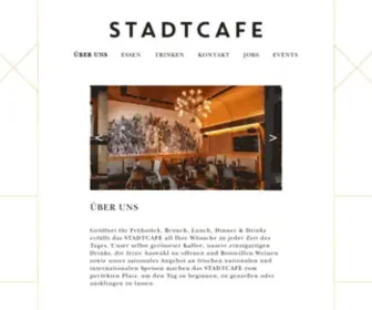 Stadtcafe-Wien.at(Über uns) Screenshot