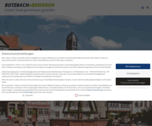 Stadtentwicklung-Butzbach.de(Unsere Stadt gemeinsam gestalten) Screenshot