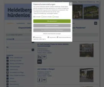 Stadtfuehrer-Fuer-Behinderte-Heidelberg.de(Heidelberger Stadtführer für Menschen mit Behinderung) Screenshot