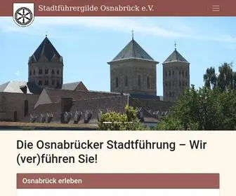 Stadtfuehrergilde-Osnabrueck.de(Stadtführergilde) Screenshot