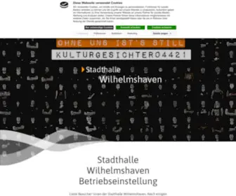 Stadthalle-Wilhelmshaven.de(Torsten sträter wilhelmshaven) Screenshot