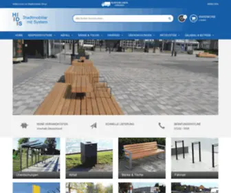 Stadtmobiliar.de(HDS Stadtmobiliar mit System) Screenshot