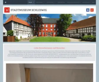 Stadtmuseum-SChleswig.de(Aktuell im Stadtmuseum) Screenshot