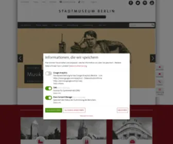 Stadtmuseum.de(Stiftung Stadtmuseum Berlin) Screenshot