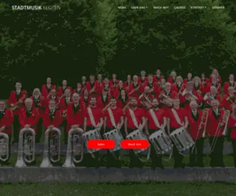 Stadtmusik-Kloten.ch(Stadtmusik Kloten) Screenshot