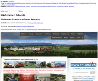 Stadtrundgang-Online.ch(Städtereisen Schweiz und Ausflüge und Reiseinformationen Schweiz für Familien) Screenshot