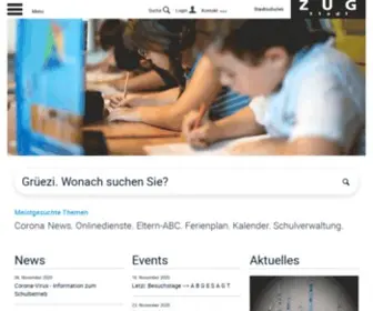 Stadtschulenzug.ch(Stadtschulenzug) Screenshot