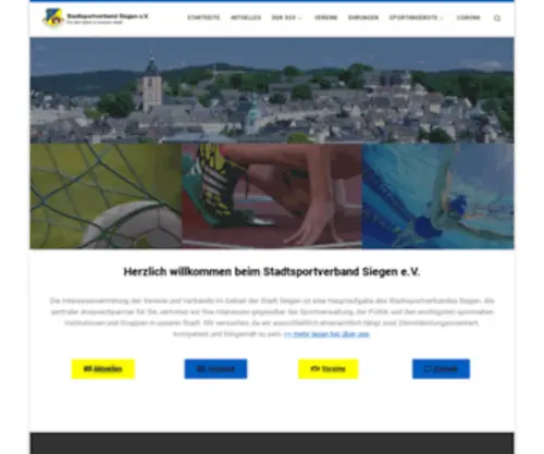 Stadtsportverband-Siegen.de(Stadtsportverband Siegen) Screenshot